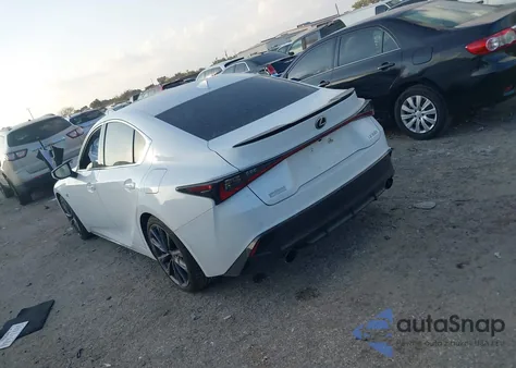 2021 Lexus Is 350 F Sport z USA, uszkodzony, nr VIN JTHGZ1B22M5048647